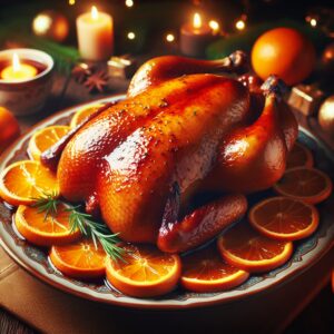 Nationalgericht Irland: #Roast Duck with Orange Glaze# (Rezept)