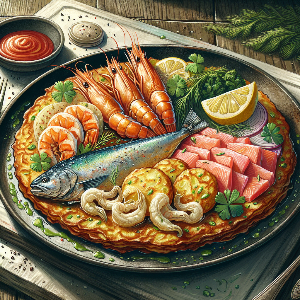 Nationalgericht Irland: Seafood Boxty (Rezept)
