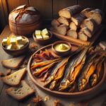 Nationalgericht Island: #Harðfiskur með Smjöri og Lúxusbrauði# (Rezept)