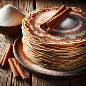 Nationalgericht Island: #Pönnukökur með Kanilsykri# (Rezept)