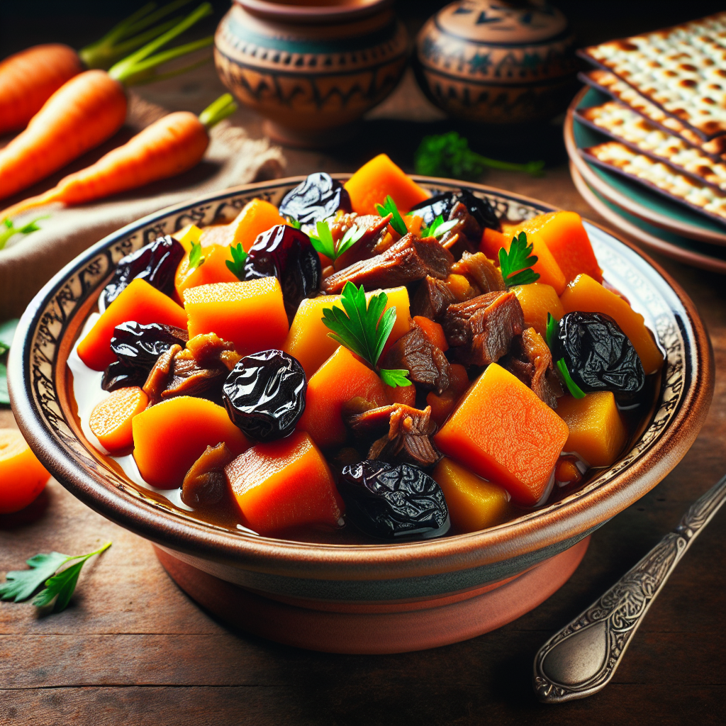 Nationalgericht Israel: Ashkenazi Tzimmes (Rezept)