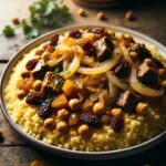 Nationalgericht Israel: #Couscous Tfaya# (Rezept)