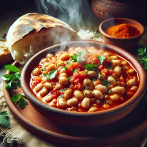Nationalgericht Israel: #Fasolia mit Tomatensoße# (Rezept)