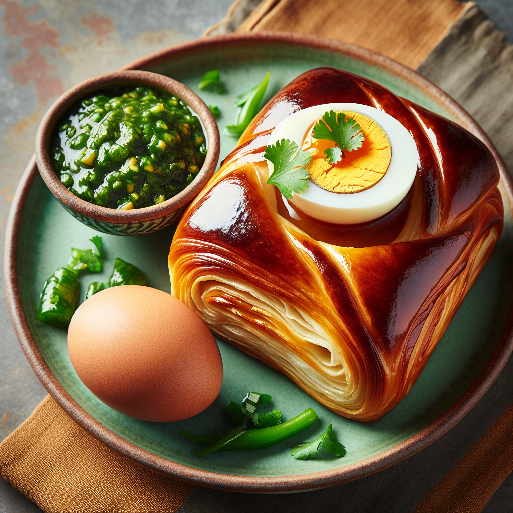Nationalgericht Israel: Jachnun mit Ei und Zhug (Rezept)