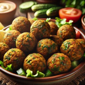 Nationalgericht Israel: #Kräuter-Falafel# (Rezept)