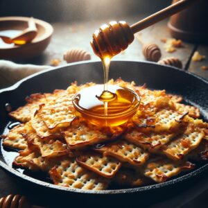 Nationalgericht Israel: #Matzebrei mit Honig# (Rezept)