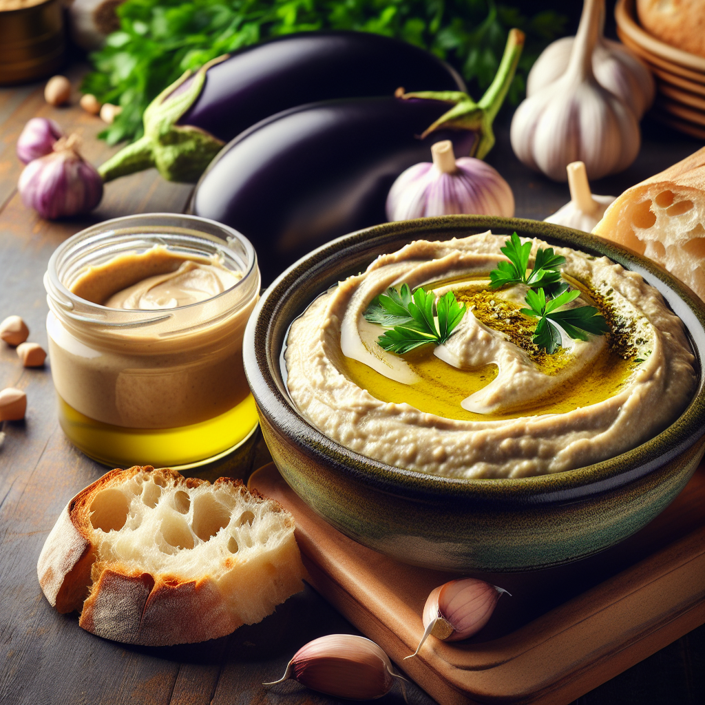 Nationalgericht Israel: Mutabbal mit Tahini (Rezept)