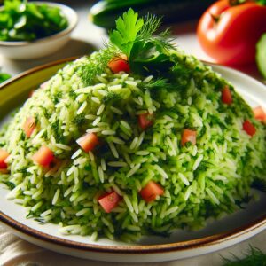 Nationalgericht Israel: #Sabzi Polo# (Rezept)