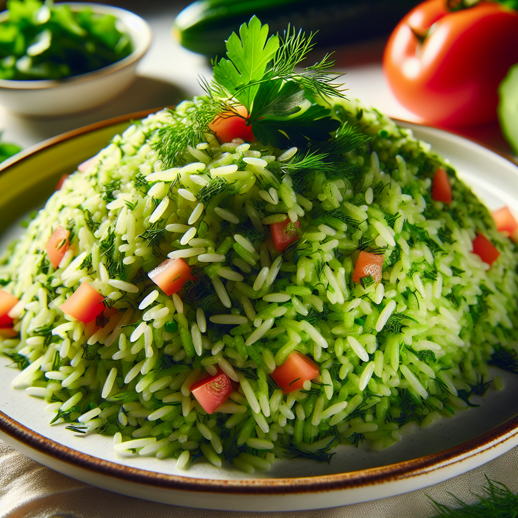 Nationalgericht Israel: Sabzi Polo (Rezept)