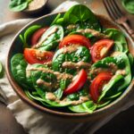 Nationalgericht Israel: #Spinat-Tahini-Salat# (Rezept)