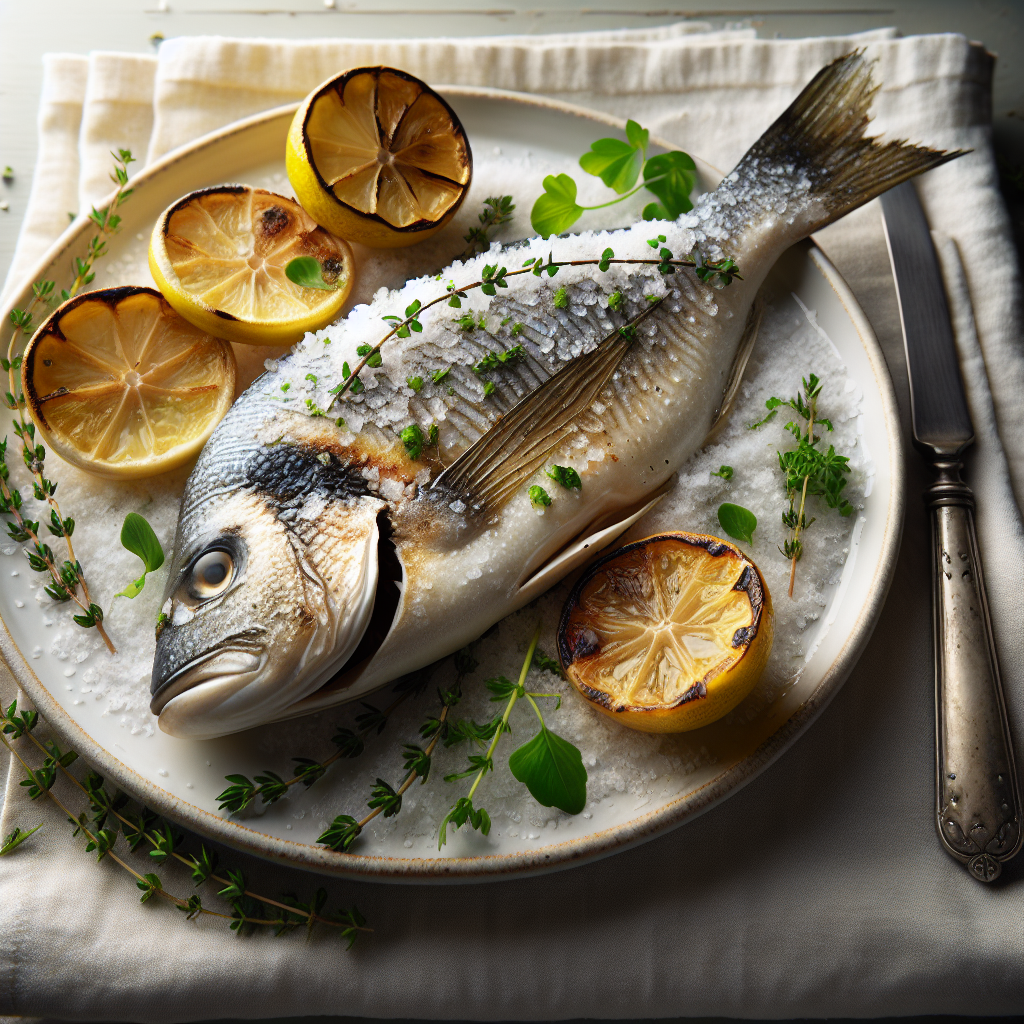 Nationalgericht Italien: Branzino al Sale (Rezept)