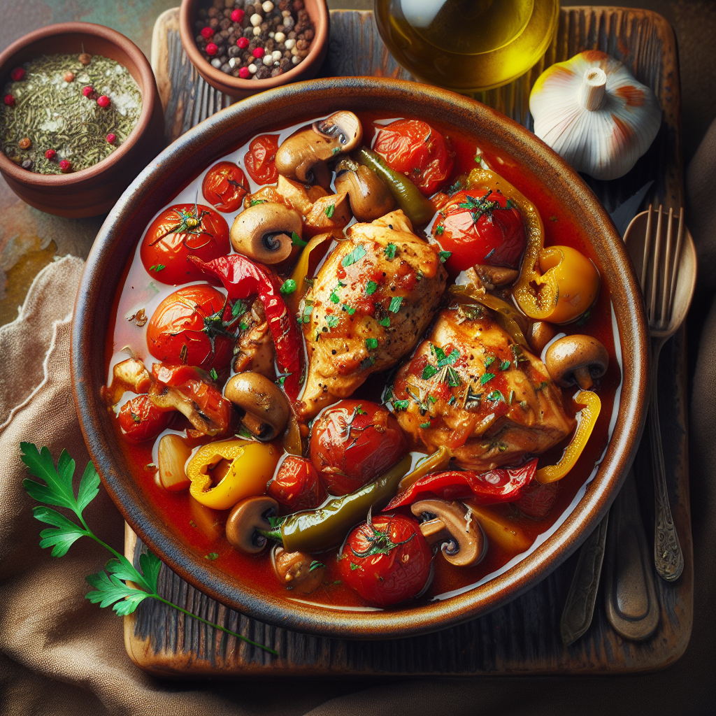 Nationalgericht Italien: Cacciatore di Pollo (Rezept)