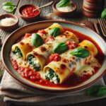 Nationalgericht Italien: #Cannelloni Ricotta e Spinaci# (Rezept)