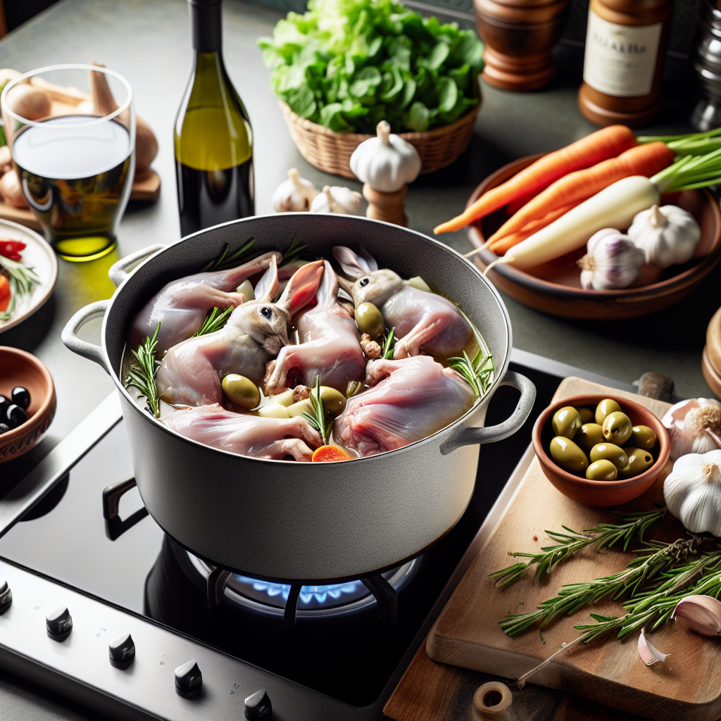 Nationalgericht Italien: Coniglio alla Ligure (Rezept)