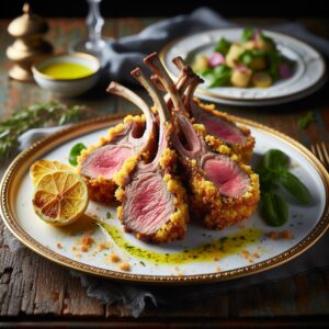 Nationalgericht Italien: #Costolette d'Agnello alla Milanese# (Rezept)