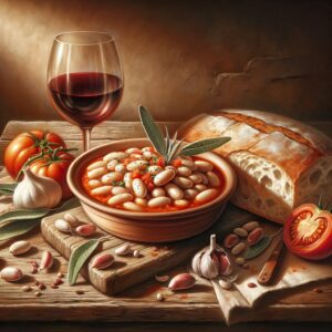 Nationalgericht Italien: #Fagioli all'Uccelletto# (Rezept)