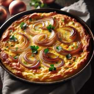 Nationalgericht Italien: #Frittata di Cipolle# (Rezept)