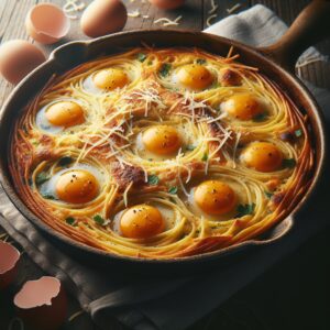 Nationalgericht Italien: #Frittata di Spaghetti# (Rezept)