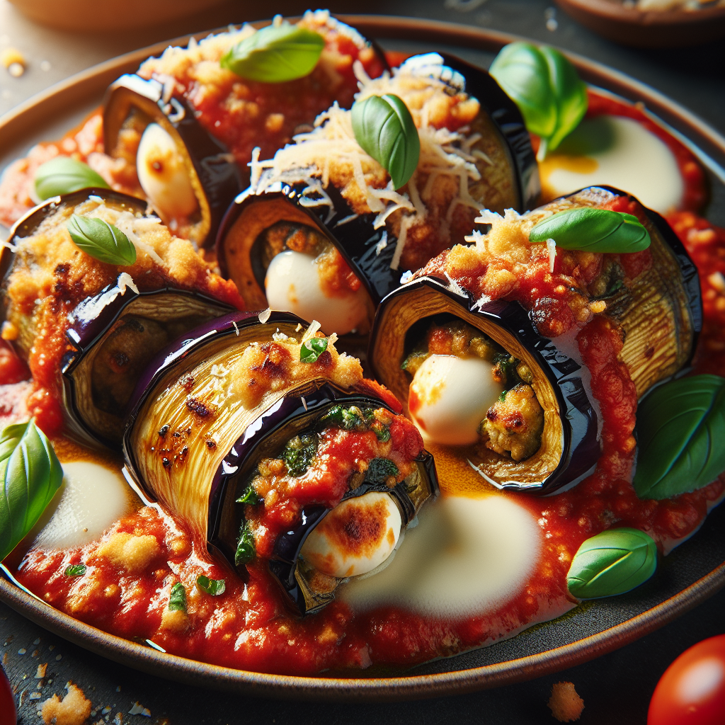 Nationalgericht Italien: Involtini di Melanzane (Rezept)