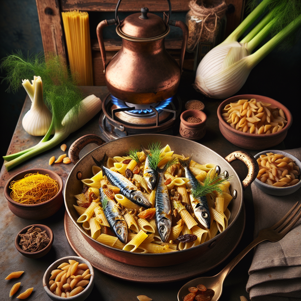Nationalgericht Italien: Pasta con le Sarde (Rezept)