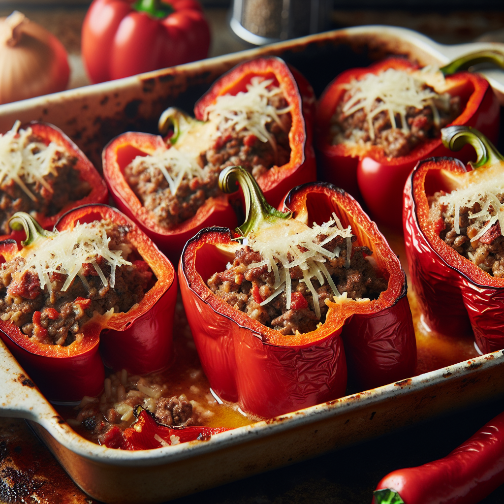 Nationalgericht Italien: Peperoni Ripieni (Rezept)