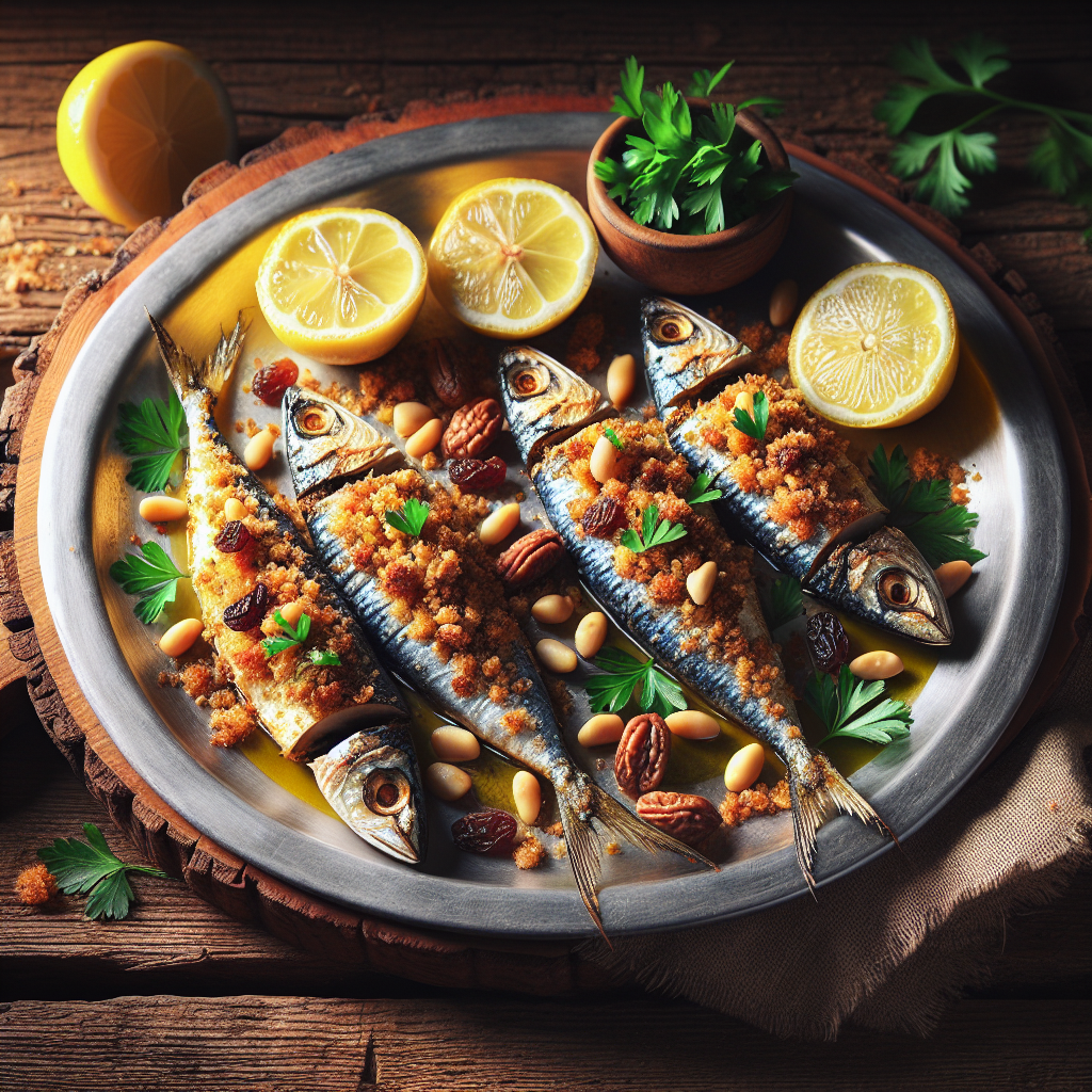 Nationalgericht Italien: Sarde alla Beccafico (Rezept)