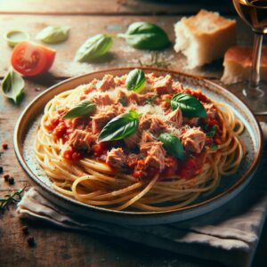 Nationalgericht Italien: #Spaghetti al Tonno# (Rezept)