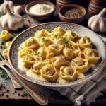 Nationalgericht Italien: #Tortellini alla Panna# (Rezept)