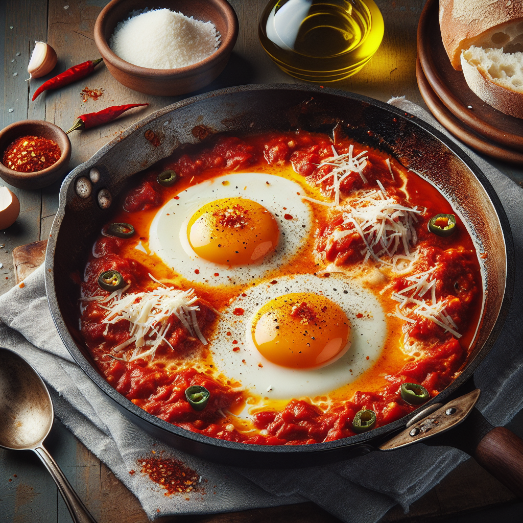 Nationalgericht Italien: Uova in Purgatorio (Rezept)