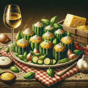 Nationalgericht Italien: #Verdure Ripiene alla Ligure# (Rezept)