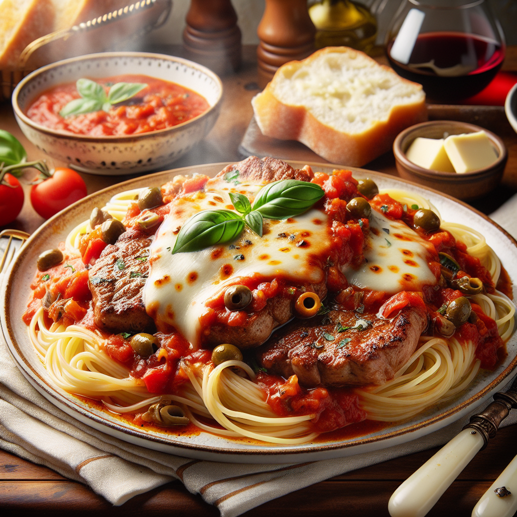 Nationalgericht Italien: Vitello alla Pizzaiola (Rezept)