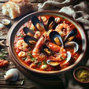 Nationalgericht Italien: #Zuppa di Pesce alla Livornese# (Rezept)