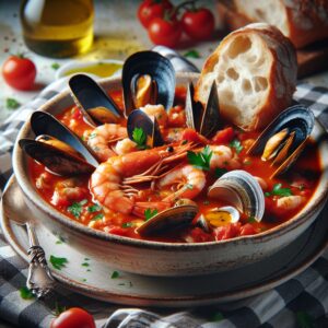 Nationalgericht Italien: #Zuppa di Pesce alla Viareggina# (Rezept)