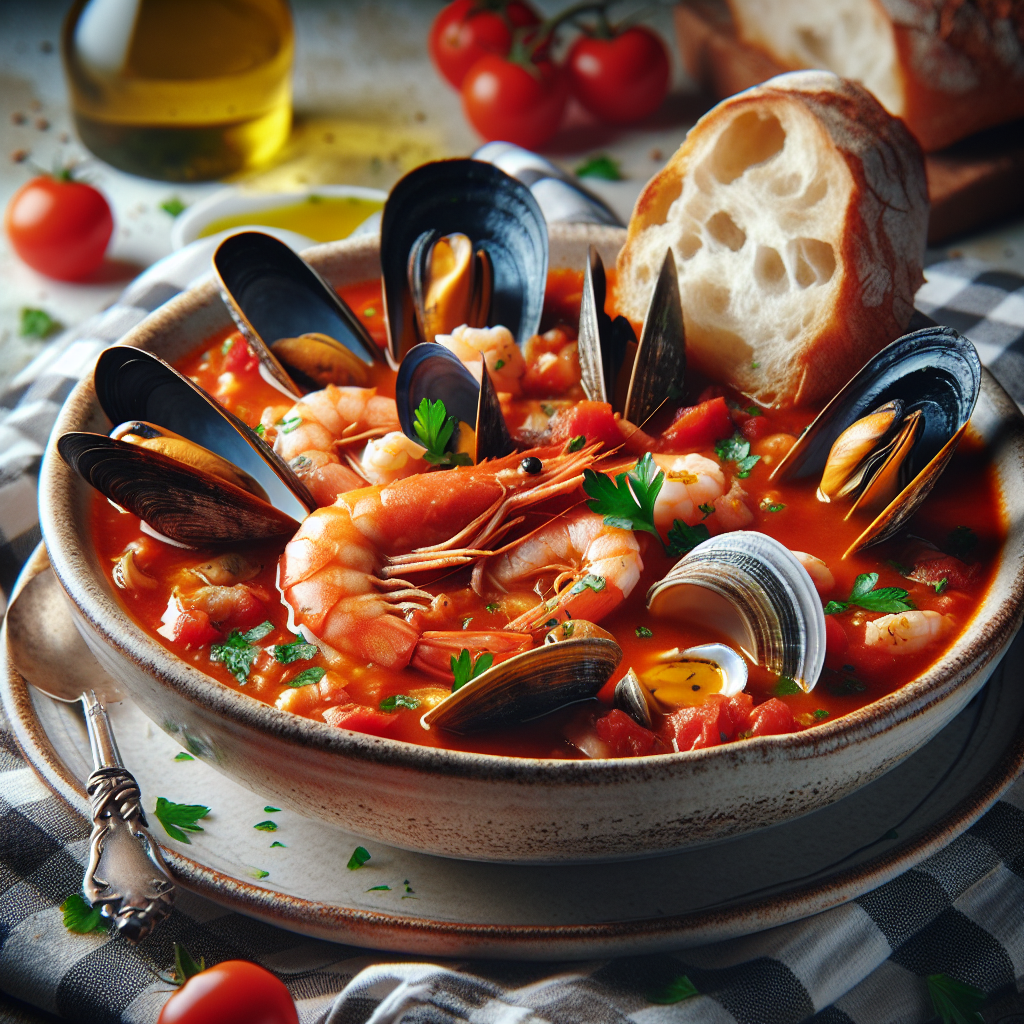Nationalgericht Italien: Zuppa di Pesce alla Viareggina (Rezept)