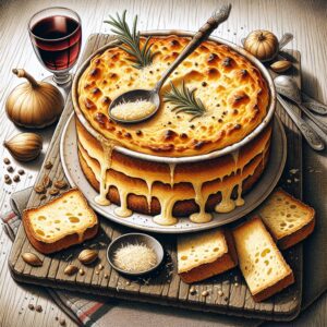 Nationalgericht Italien: #Zuppa Gallurese# (Rezept)