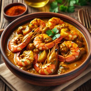 Nationalgericht Jamaika: #Curry Shrimp# (Rezept)