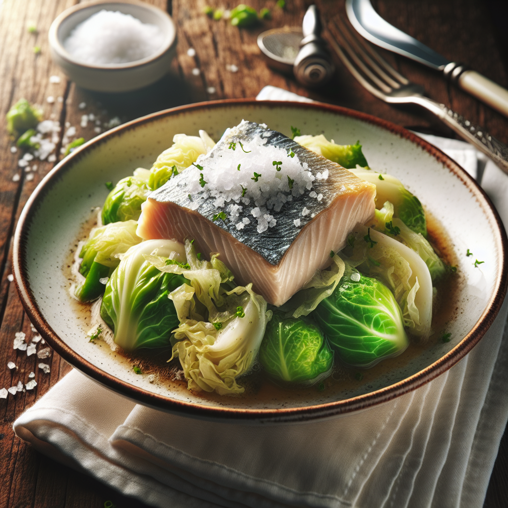 Nationalgericht Jamaika: Steamed Cabbage with Saltfish (Rezept)
