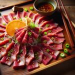 Nationalgericht Japan: Basashi Tataki (Rezept) Nationalgericht Japan: #Basashi Tataki# (Rezept)