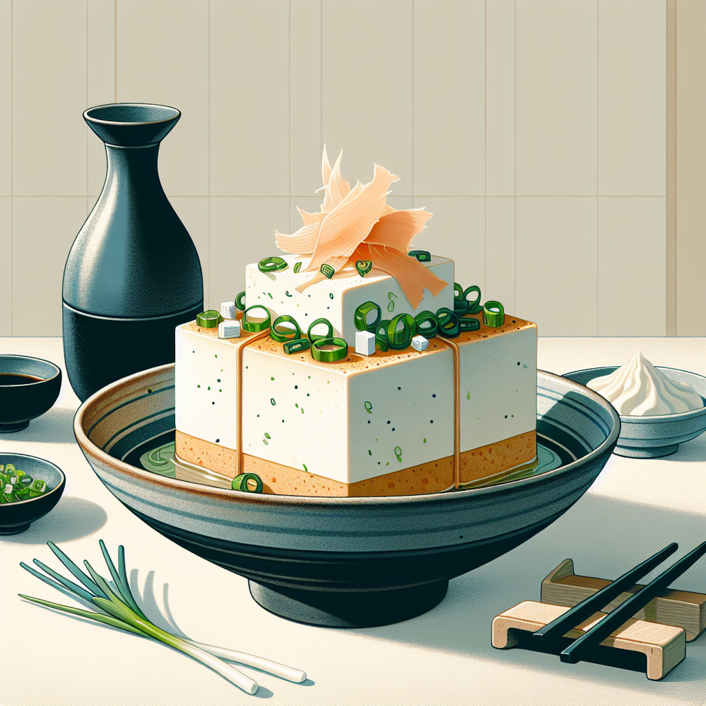 Nationalgericht Japan: Hiyayakko Tofu (Rezept)