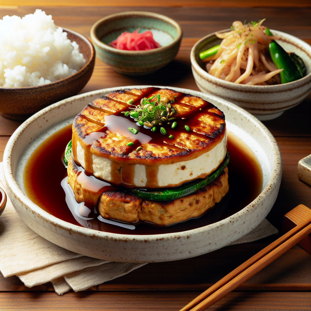 Nationalgericht Japan: Tofu Hambāgu (Rezept)