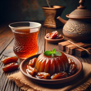 Nationalgericht Jordanien: #Aseedat Tamr# (Rezept)