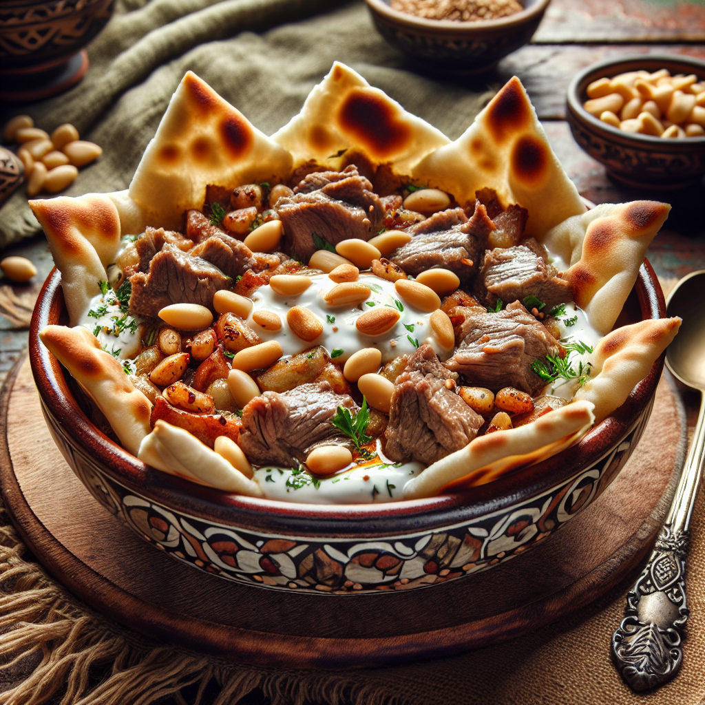 Nationalgericht Jordanien: Fattet Lahme (Rezept)
