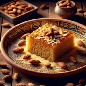 Nationalgericht Jordanien: #Hareeseh Bel Joz# (Rezept)