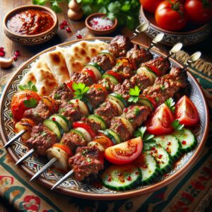 Nationalgericht Jordanien: #Kabab Orfali# (Rezept)