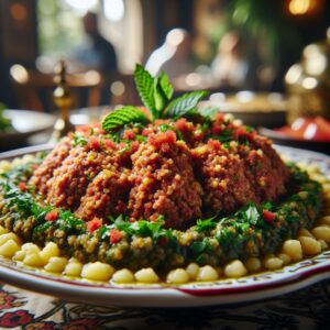 Nationalgericht Jordanien: #Kibbeh Nayyeh# (Rezept)