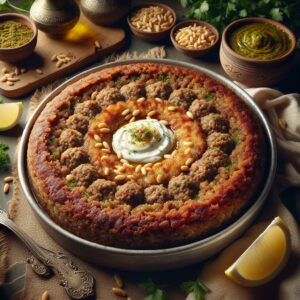Nationalgericht Jordanien: #Kibbeh Sajiyeh# (Rezept)