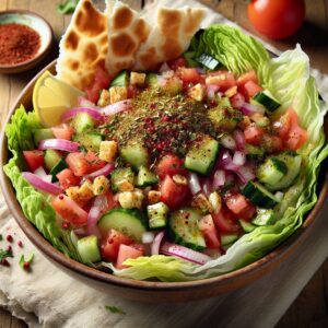 Nationalgericht Jordanien: #Sumac Salad# (Rezept)