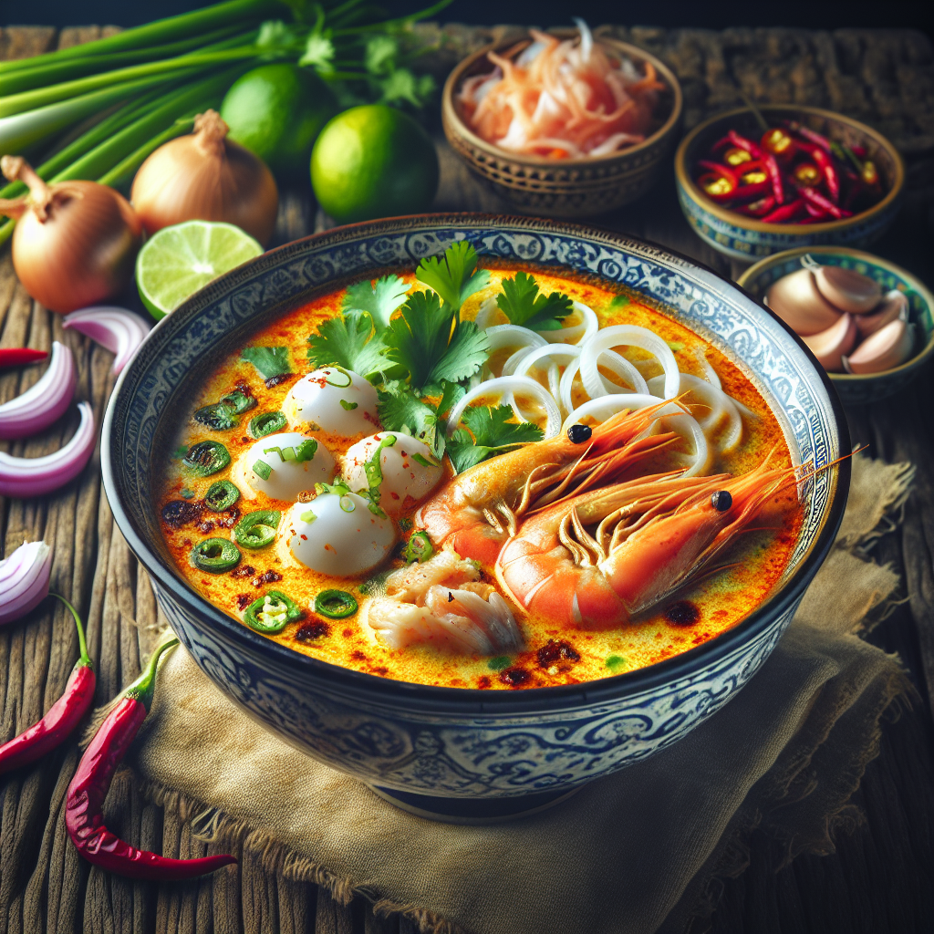 Nationalgericht Kambodscha: Khmer Laksa (Rezept)
