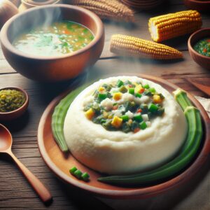 Nationalgericht Kamerun: #Corn Fufu# (Rezept)