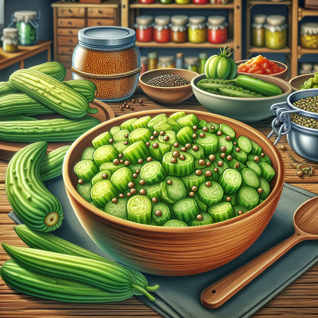 Nationalgericht Kanada: Green Tomato Chow Chow (Rezept)